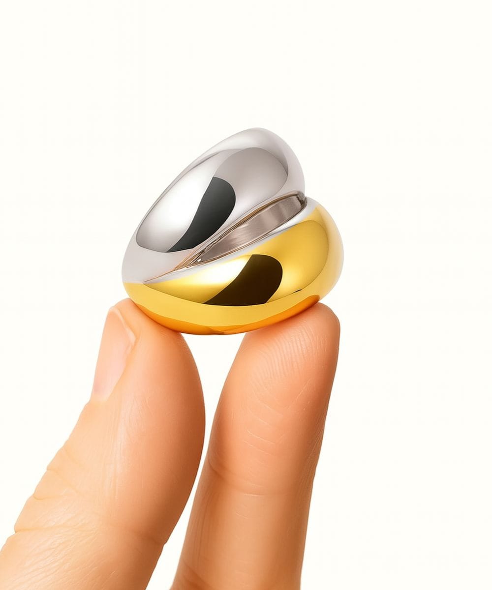 AV Gioielli Cuff Bicolor