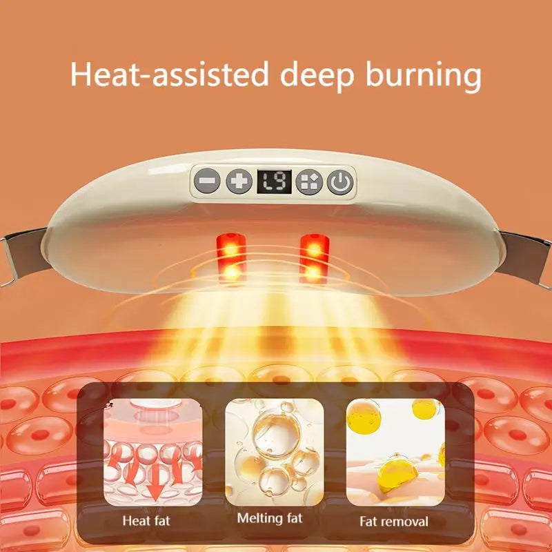 creatidrop Beauty & Personal Care Lazy Fat Heating Slimming Belly Massage Belt