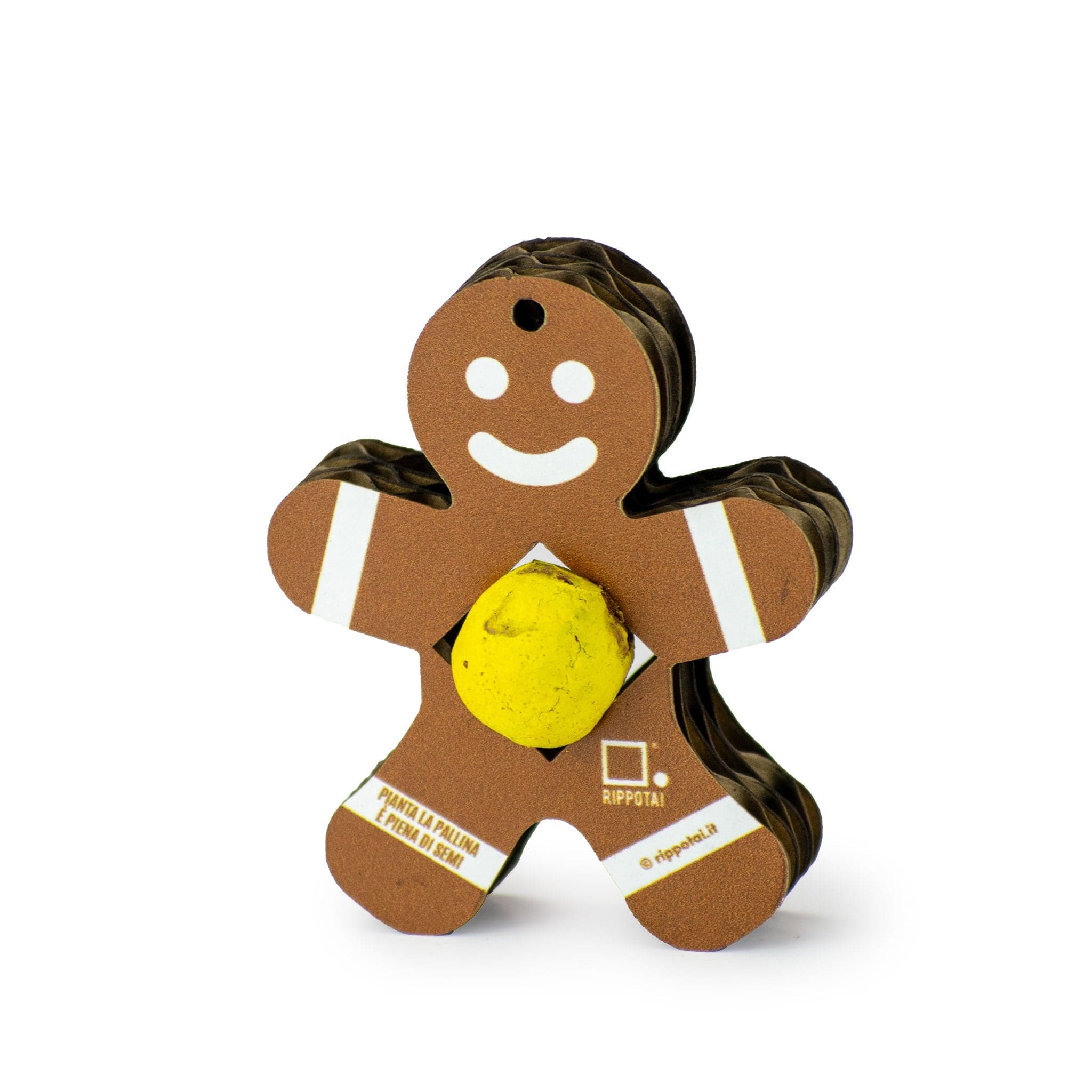 Rippotai Decorazioni natalizie Decorazioni Natalizie Ecologiche “Coltiva il Tuo Natale” – Con Bombe di Semi