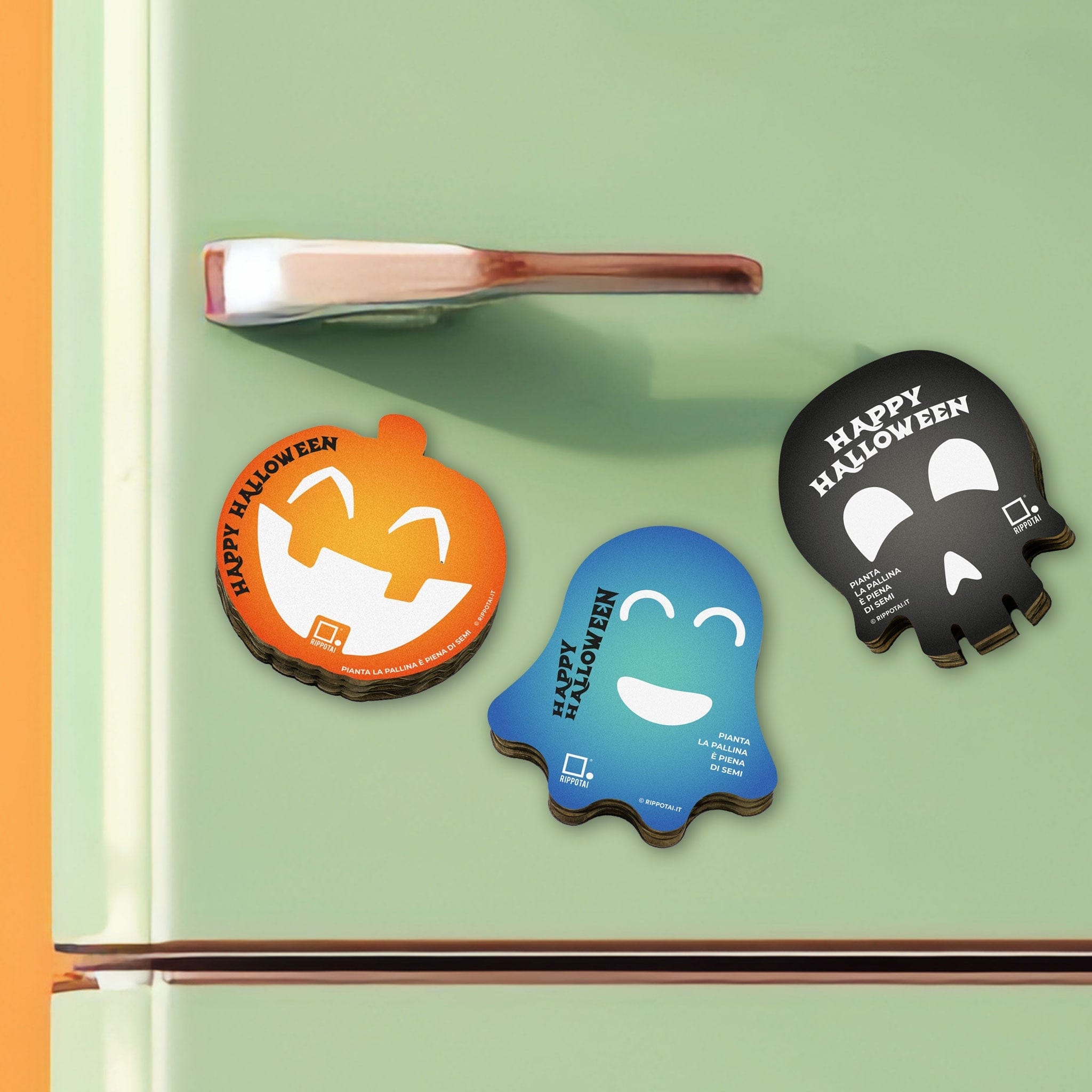 Rippotai Halloween Calamite Frigo Halloween - Magneti Sostenibili e Multifunzionali