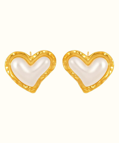 AV Gioielli Orecchino Cuore Madreperla