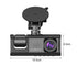 creatidrop 0 Black 1080P Dual Lens Car Dash Cam Recorder G Sensor DVR Front And Rear Camera Video