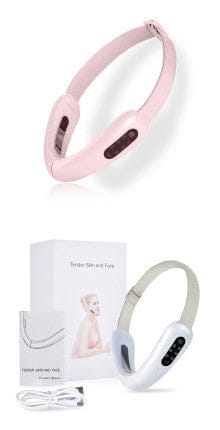 creatidrop Beauty &amp; Personal Care Pink and white / USB Micro-current IPL Facial Lifting Massager Facial Lifting Massager