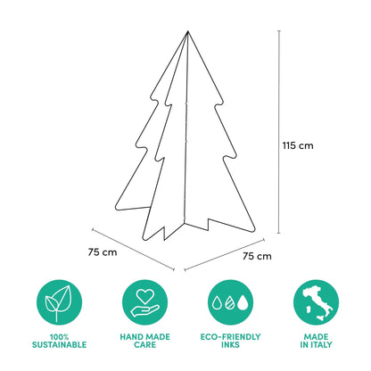 Rippotai Albero di Natale Albero Ecologico di Natale Glamour - Design Sostenibile | Rippotai