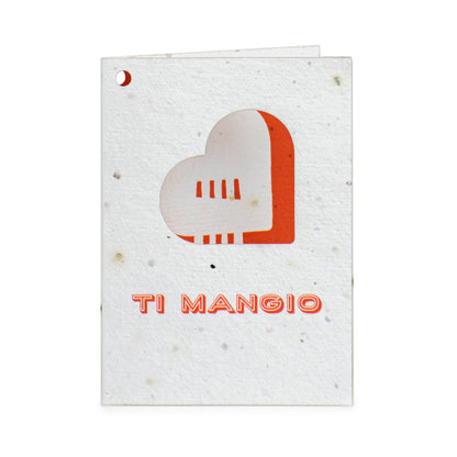 Rippotai Biglietti Auguri Biglietti di Auguri per San Valentino in Carta Piantabile Releaf – Kit da 8