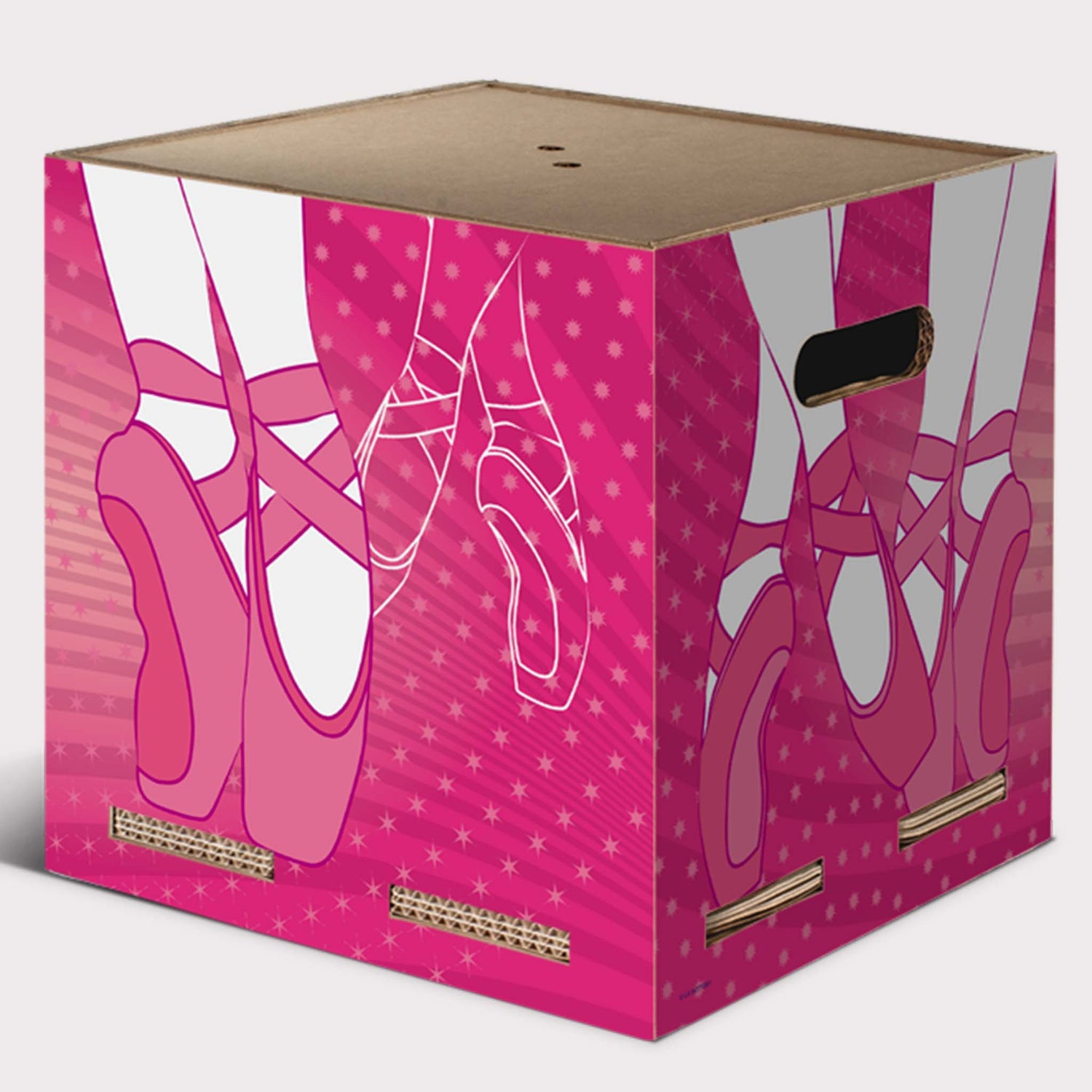 Rippotai Contenitore 33x33x33 / Ballet Contenitori portagiochi per la cameretta