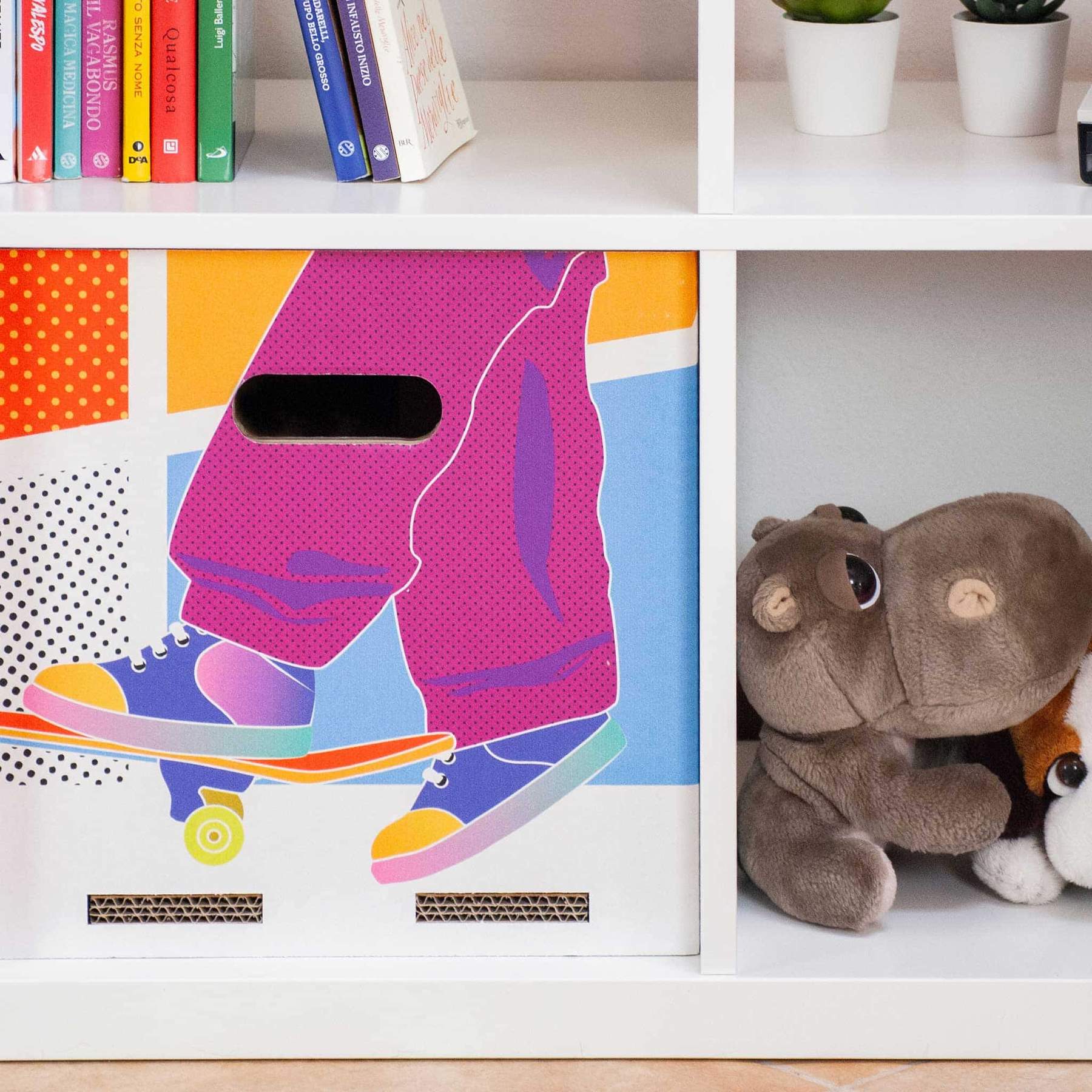 Rippotai Contenitore Contenitori portagiochi per la cameretta