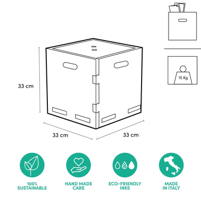 Rippotai Contenitore Contenitori portagiochi per la cameretta
