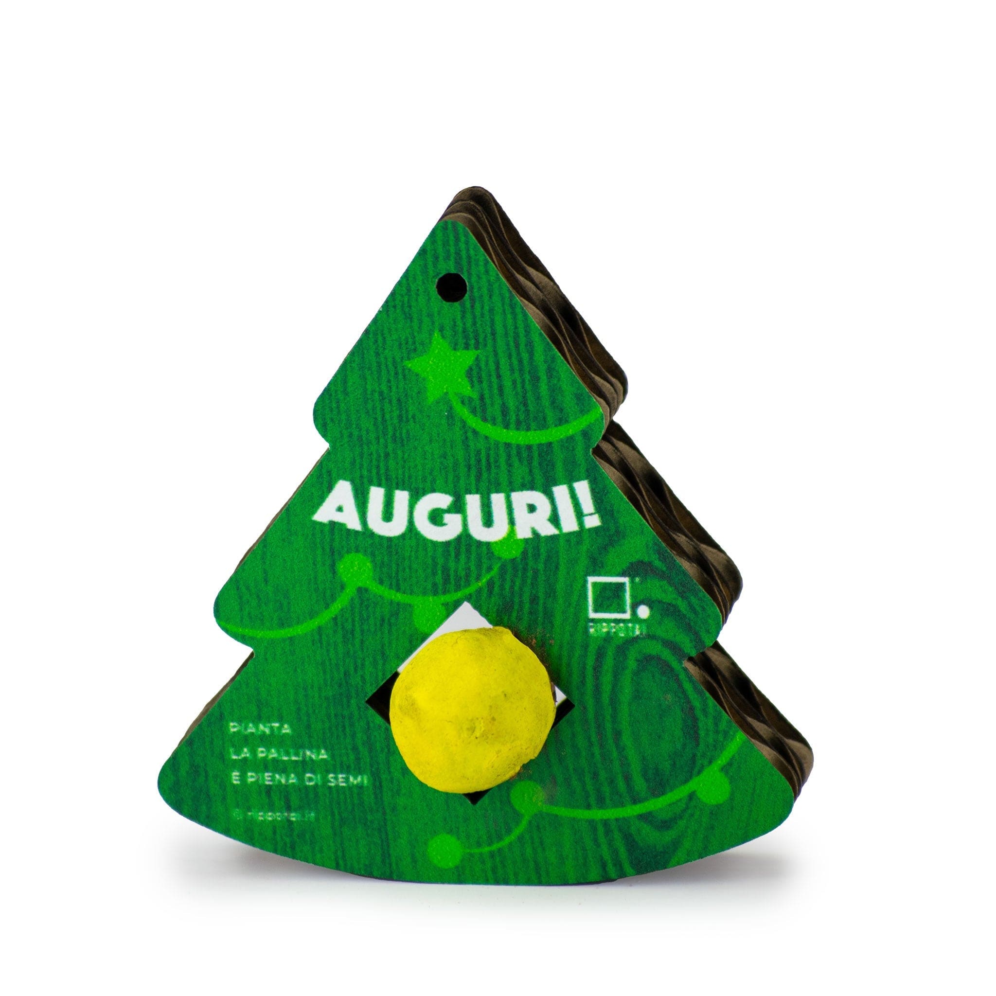 Rippotai Decorazioni natalizie Decorazioni Natalizie Ecologiche “Coltiva il Tuo Natale” – Con Bombe di Semi