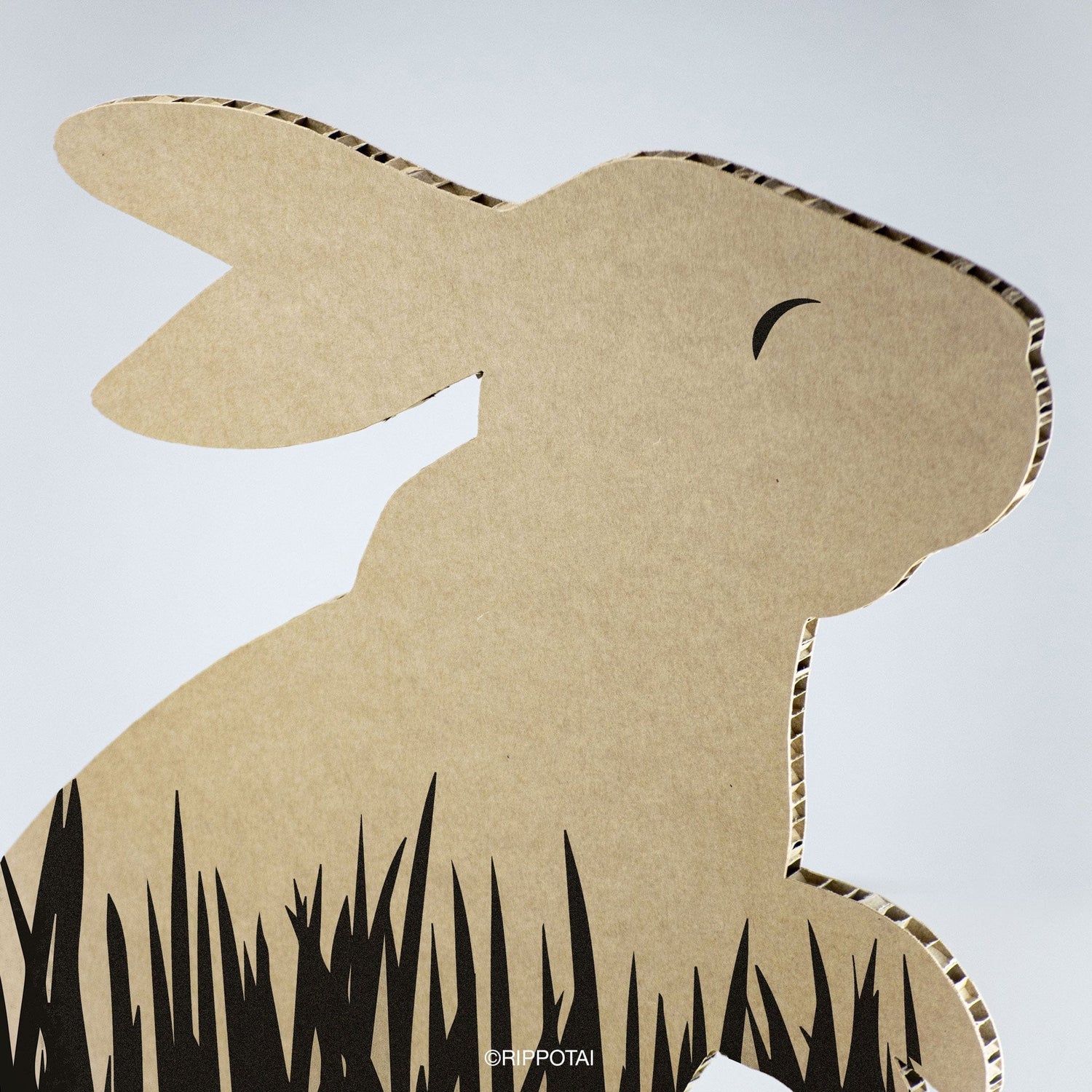 Rippotai Decorazioni vetrina Coniglietto pasquale in cartone per allestimento vetrine Pasqua