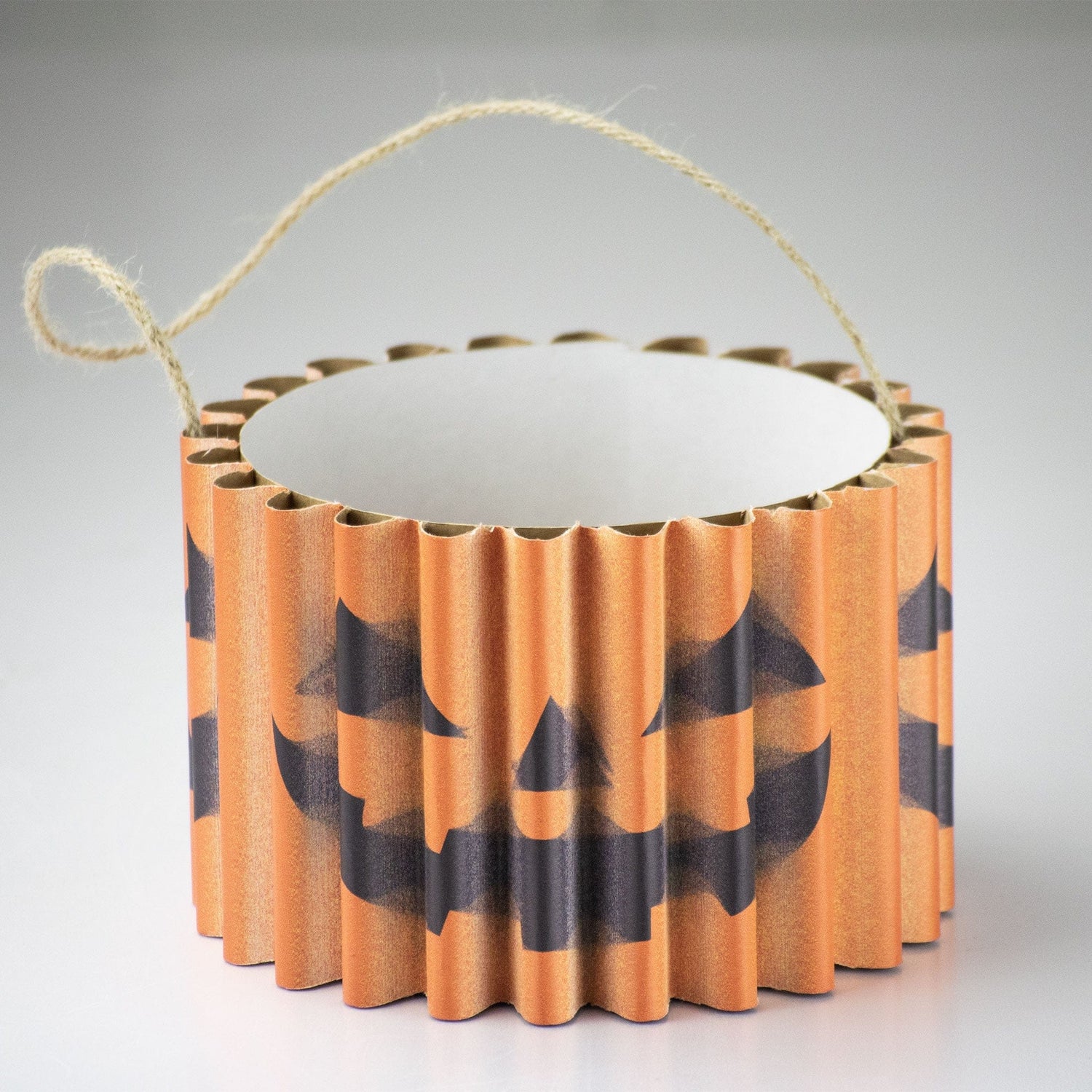 Rippotai Halloween Arancio Cestino Halloween a forma di zucca riutilizzabile – Porta caramelle e paralume decorativo