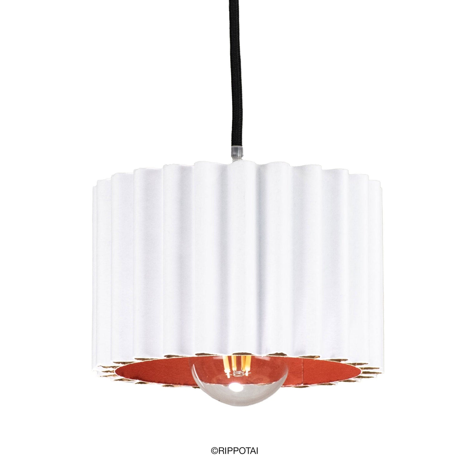 Rippotai Illuminazione interno rosso Paralumi Particolari per Lampade ecologiche - Wavepotai small