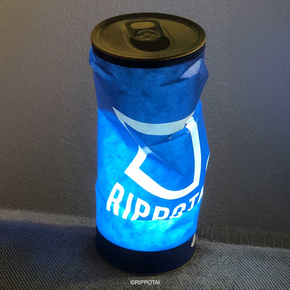 Rippotai Illuminazione Lampada LED ricaricabile ecologica – Kami Crushed can