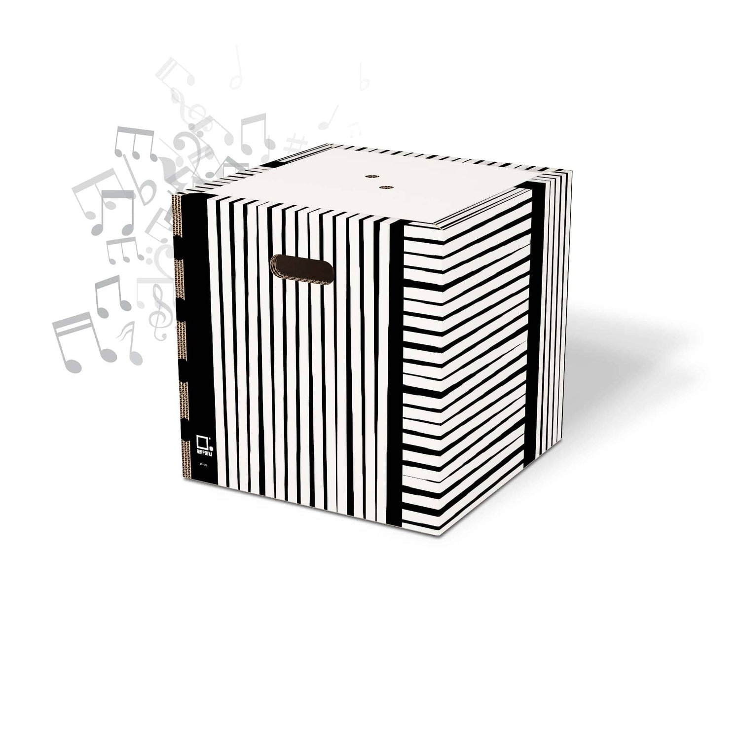 Rippotai Pouf musicale Casse audio Soundpotai Optical – Pouf di design multisensoriali 40×40