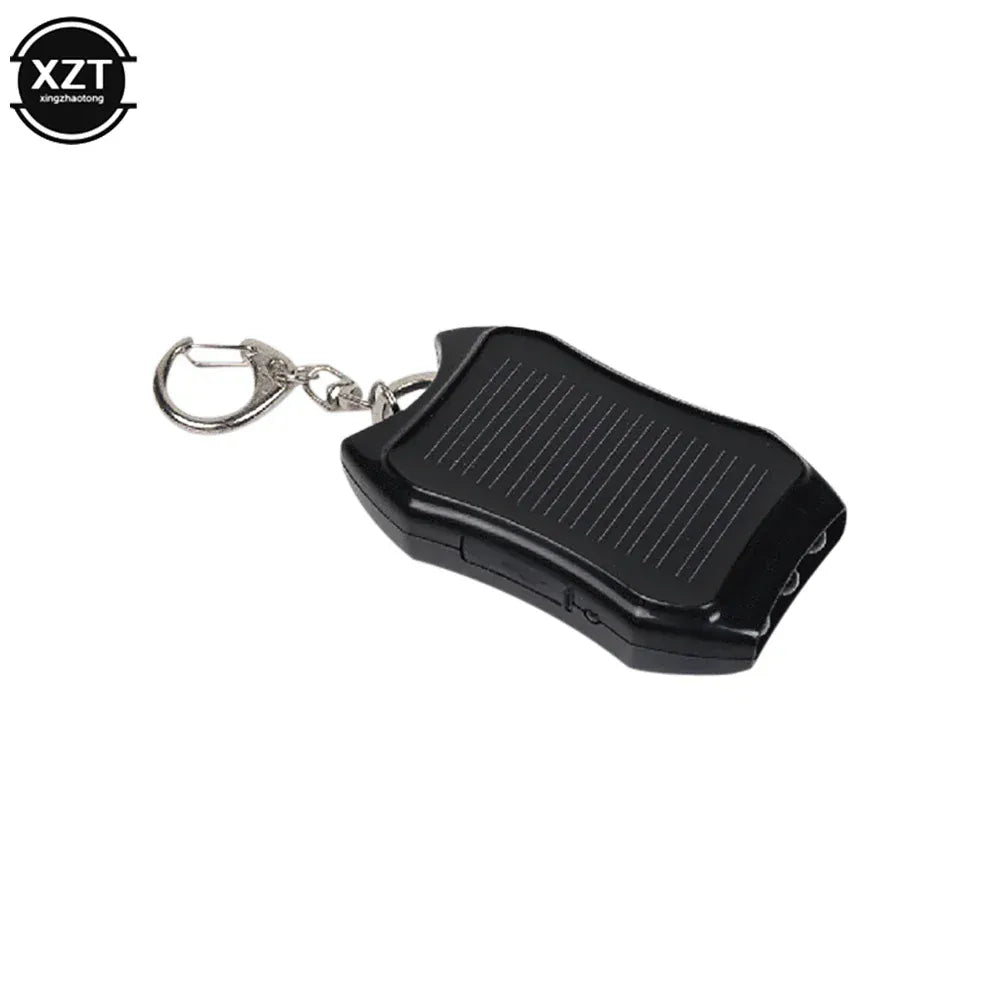 Trendzoy 1000mAh Solar Keychain Power Bank &amp; Flashlight