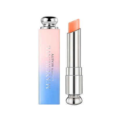 Trendzoy 120 Light orange Moisturizing Bright Crystal Jelly Lipstick Temperature Change Color Lip Gentle Fashionable Korean Makeup Products Beauty