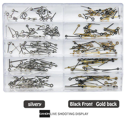 Trendzoy black silvery Watch hand accessories, hour, minute and second hand case 2035 hand  PC21 hand sl68 hand gl68 hand sl39 hand gl39 hand