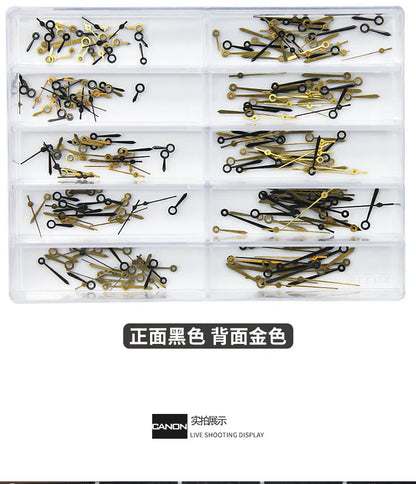 Trendzoy BLACK Watch hand accessories, hour, minute and second hand case 2035 hand  PC21 hand sl68 hand gl68 hand sl39 hand gl39 hand