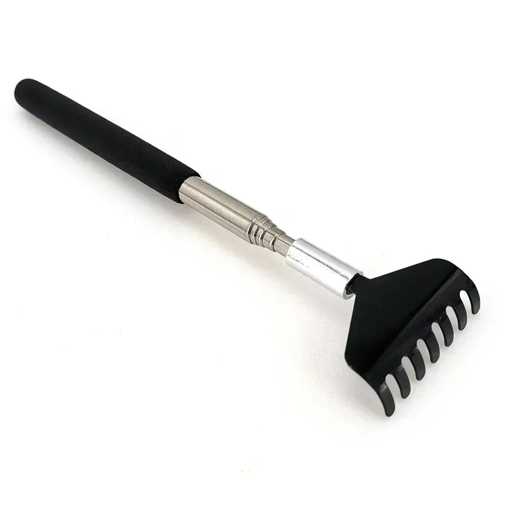 Trendzoy C-Black Back Scratcher Telescopic Scratching Back Scratcher Massager Kit Scraper Extendable Telescoping Itch Health Products Hackle